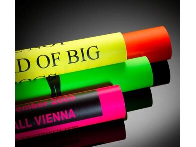 Leuchtplakatpapier Rolle | © EP