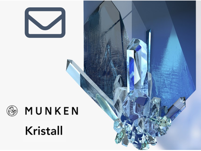 Munken Kristall Kuverts Imagebild