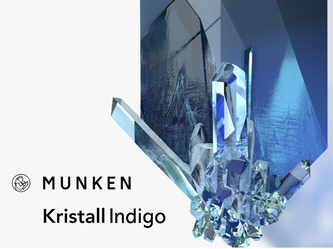 Muken Kristall Indigo Imagebild
