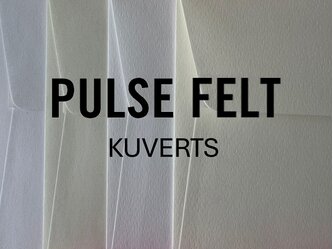 Pulse Felt Kuverts